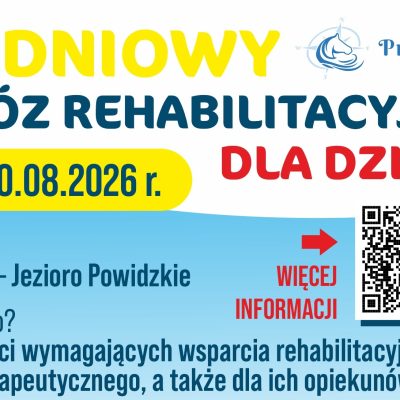 ZAPRASZAMY NA OBÓZ REHABILITACYJNY DLA DZIECI